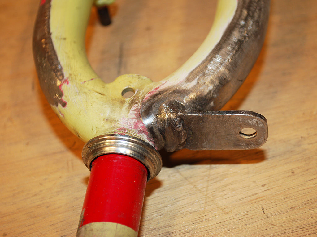 TriCruiser Winter Trike - front fork